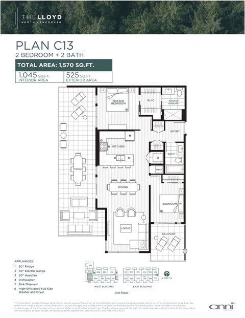 the floor plan of the condo